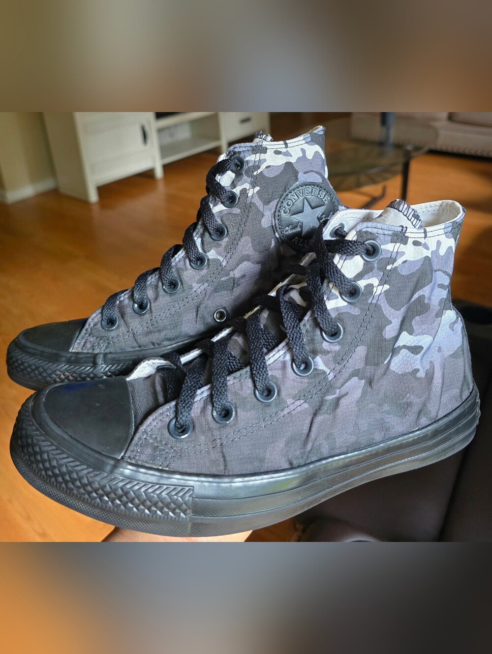 Sz 6 Men's/8 Women's CONVERSE CTAS CAMO HI Casual Shoes